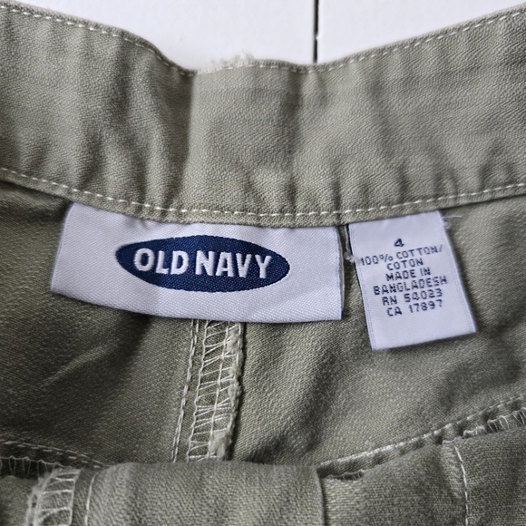 Vintage Y2K Green Shorts 4 Old Navy 2002 - Picture 2 of 4